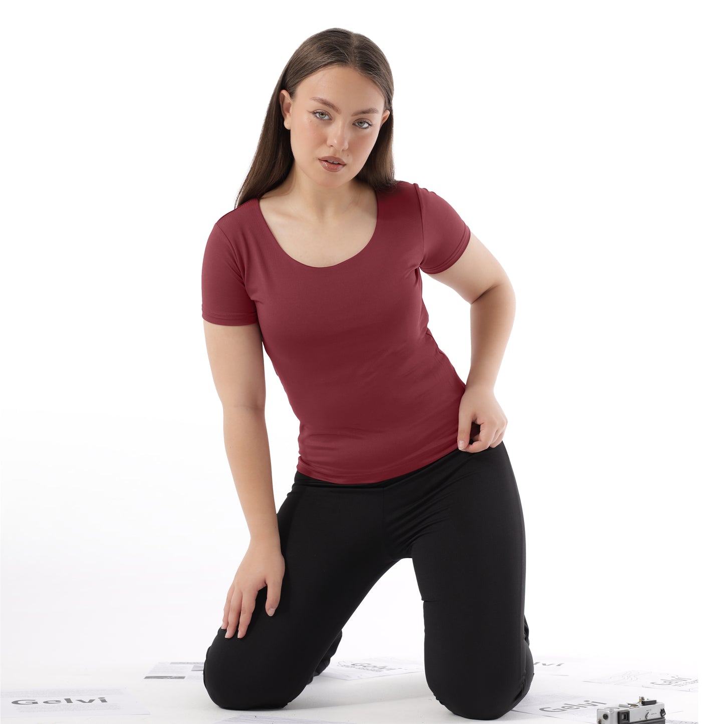 WIDE NECK SHORT SLEEVE