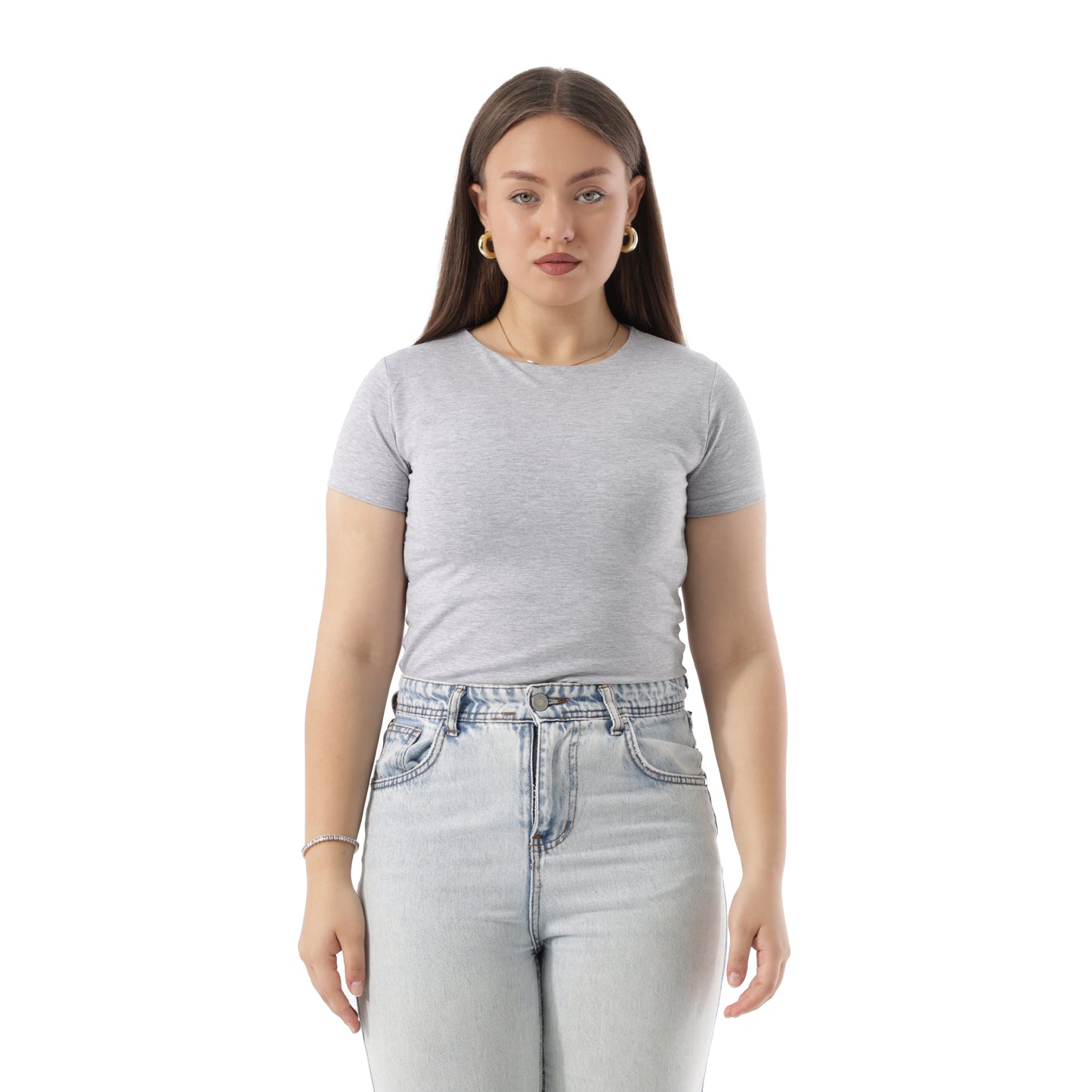COTTON ROUND NECK SHORT SLEEVE
