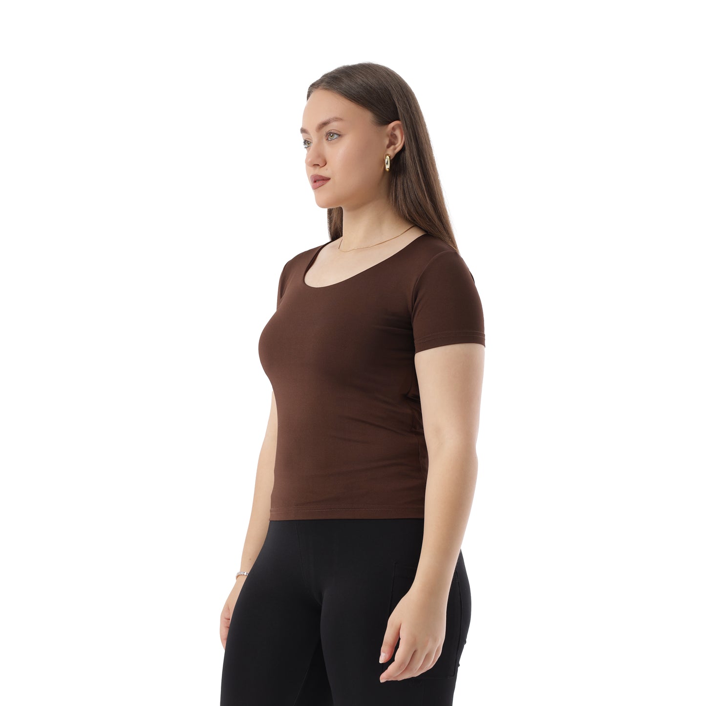 WIDE NECK SHORT SLEEVE