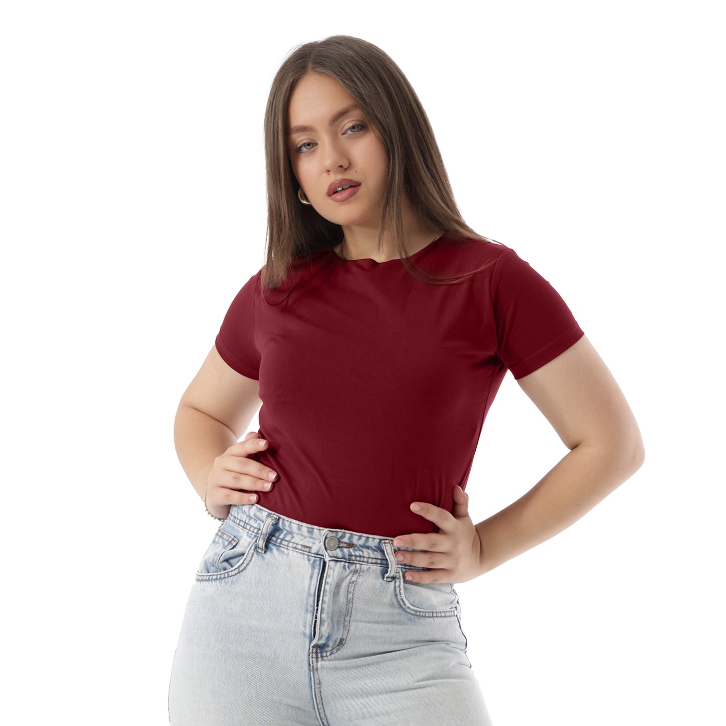 COTTON ROUND NECK SHORT SLEEVE