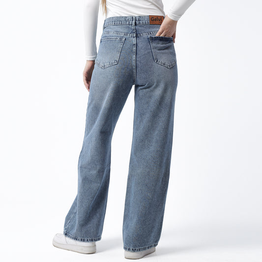 Regular-Denim--Vintage Darker-Blue