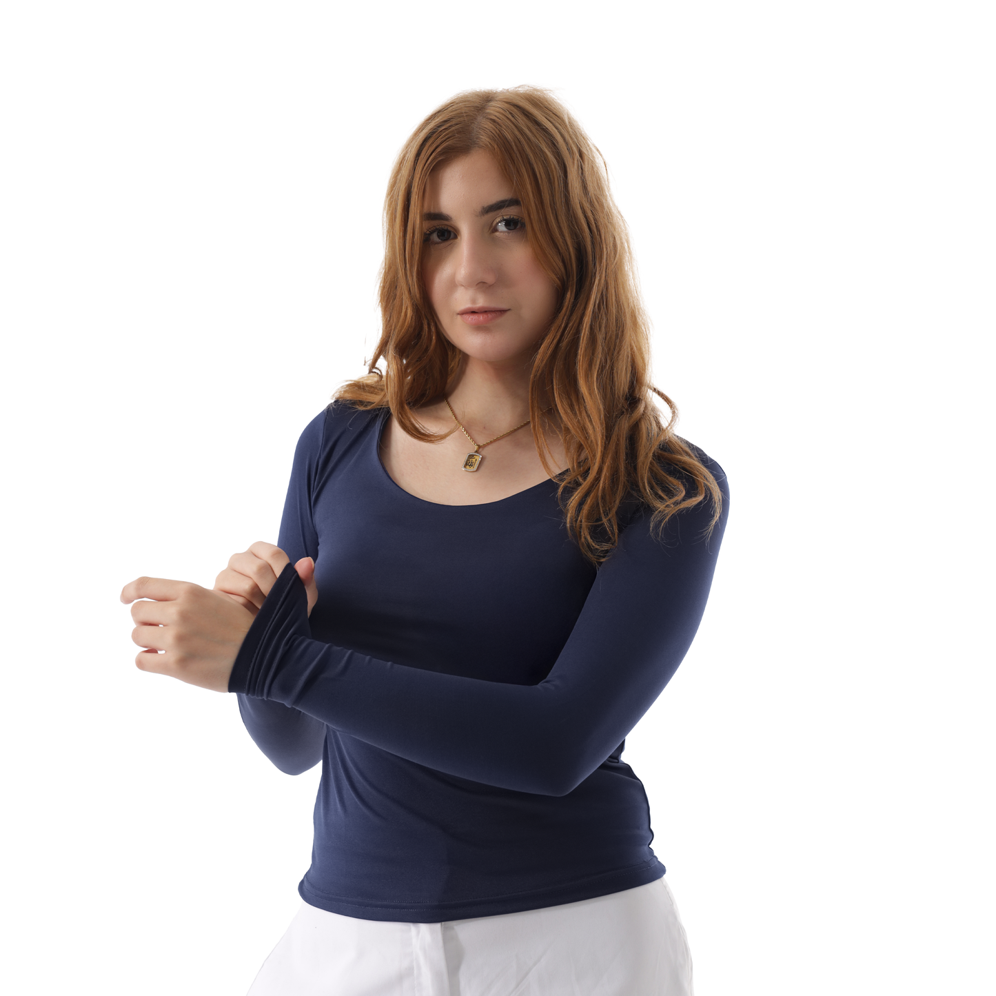 WIDE NECK LONG SLEEVE