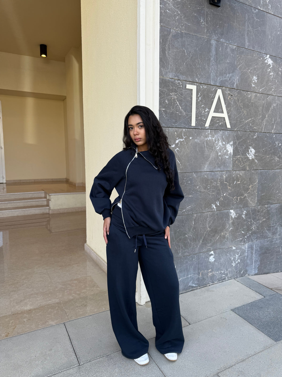 Daily jacket -Navy Blue