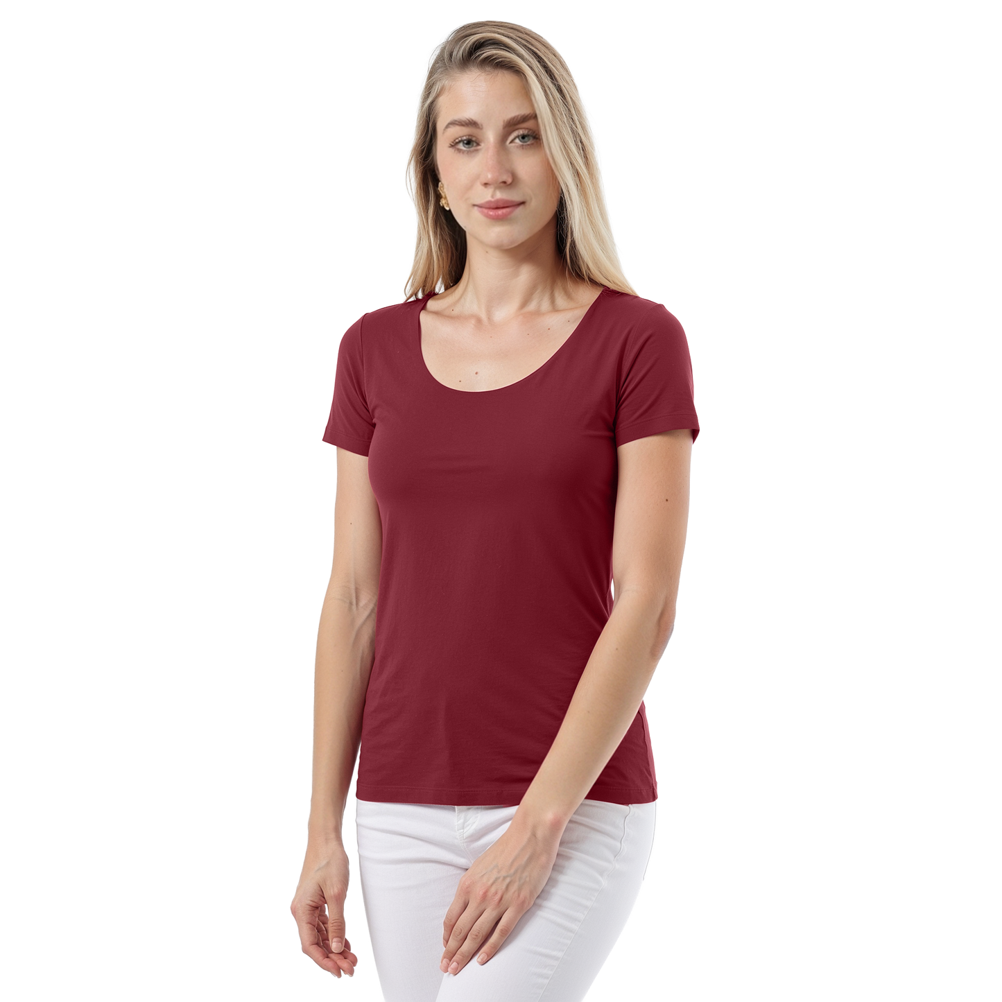 WIDE NECK SHORT SLEEVE