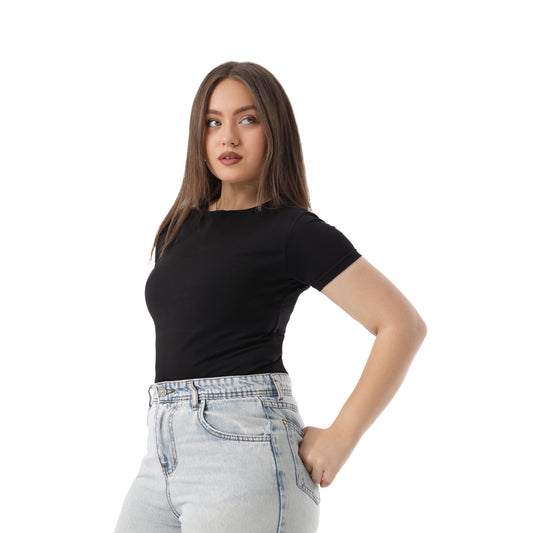 COTTON ROUND NECK SHORT SLEEVE