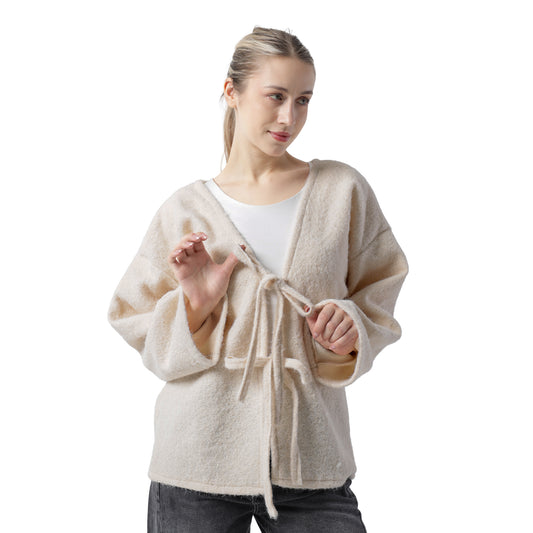 Lush Cardigan Beige