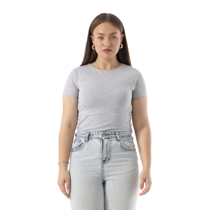 COTTON ROUND NECK SHORT SLEEVE