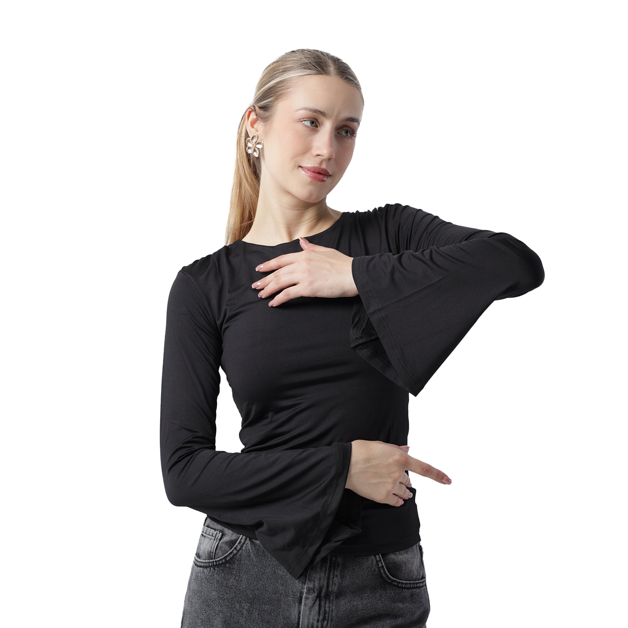 FLARE SLEEVE LONG SLEEVE