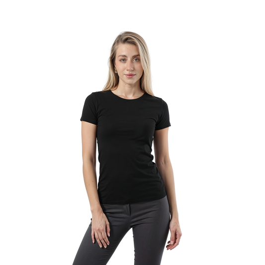 COTTON ROUND NECK SHORT SLEEVE