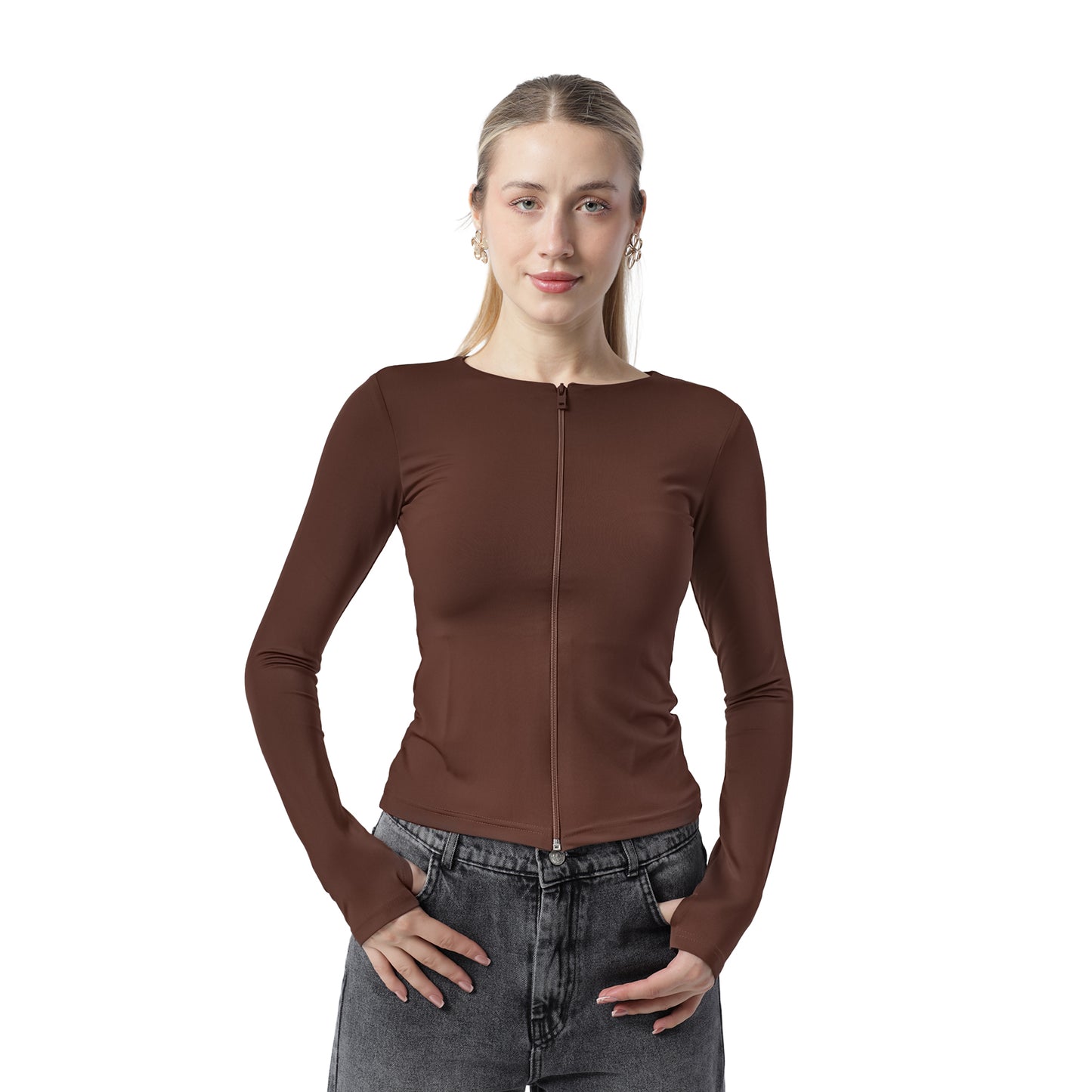 FULL ZIPPER LONG SLEEVE