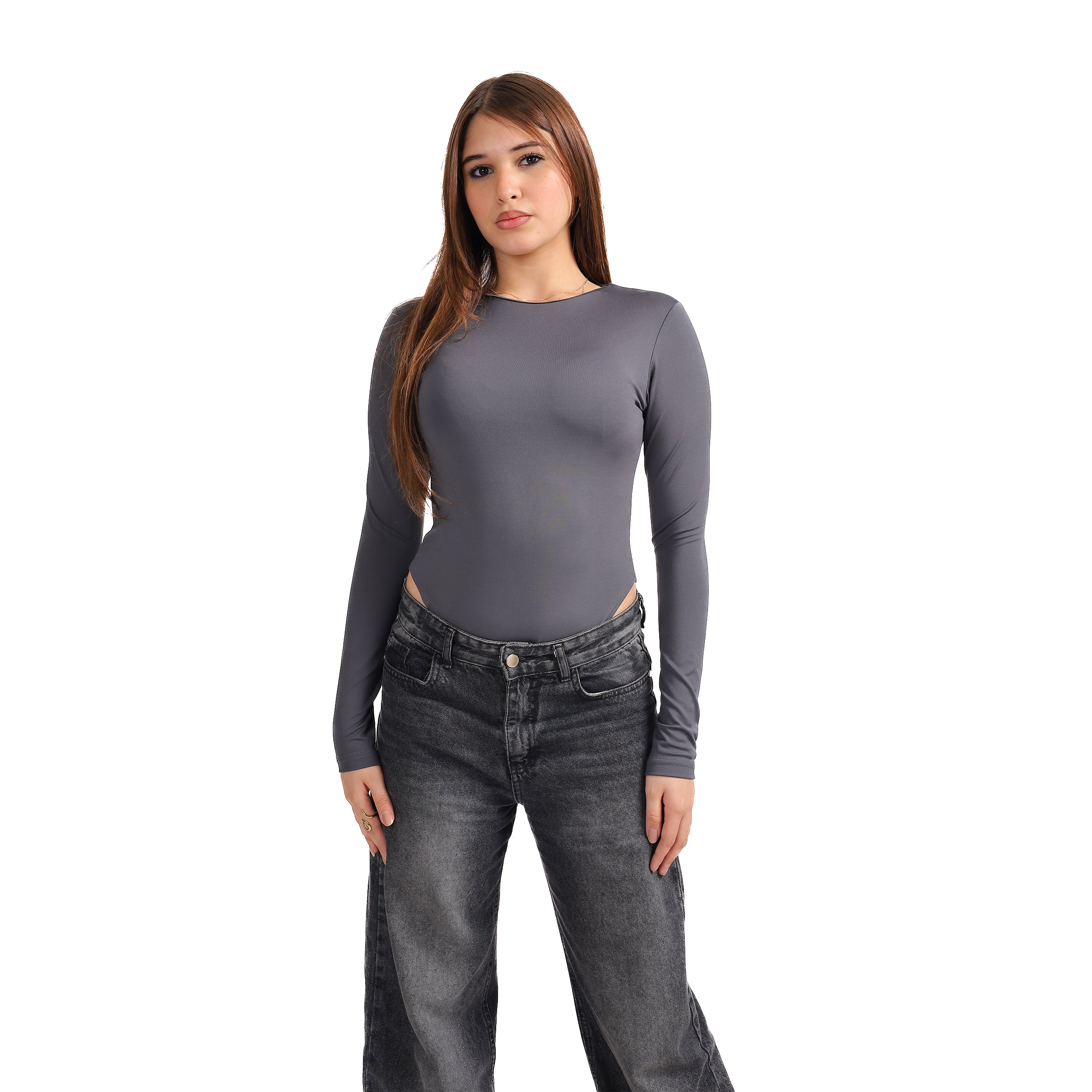 BODYSUIT ROUND NECK LONG SLEEVE