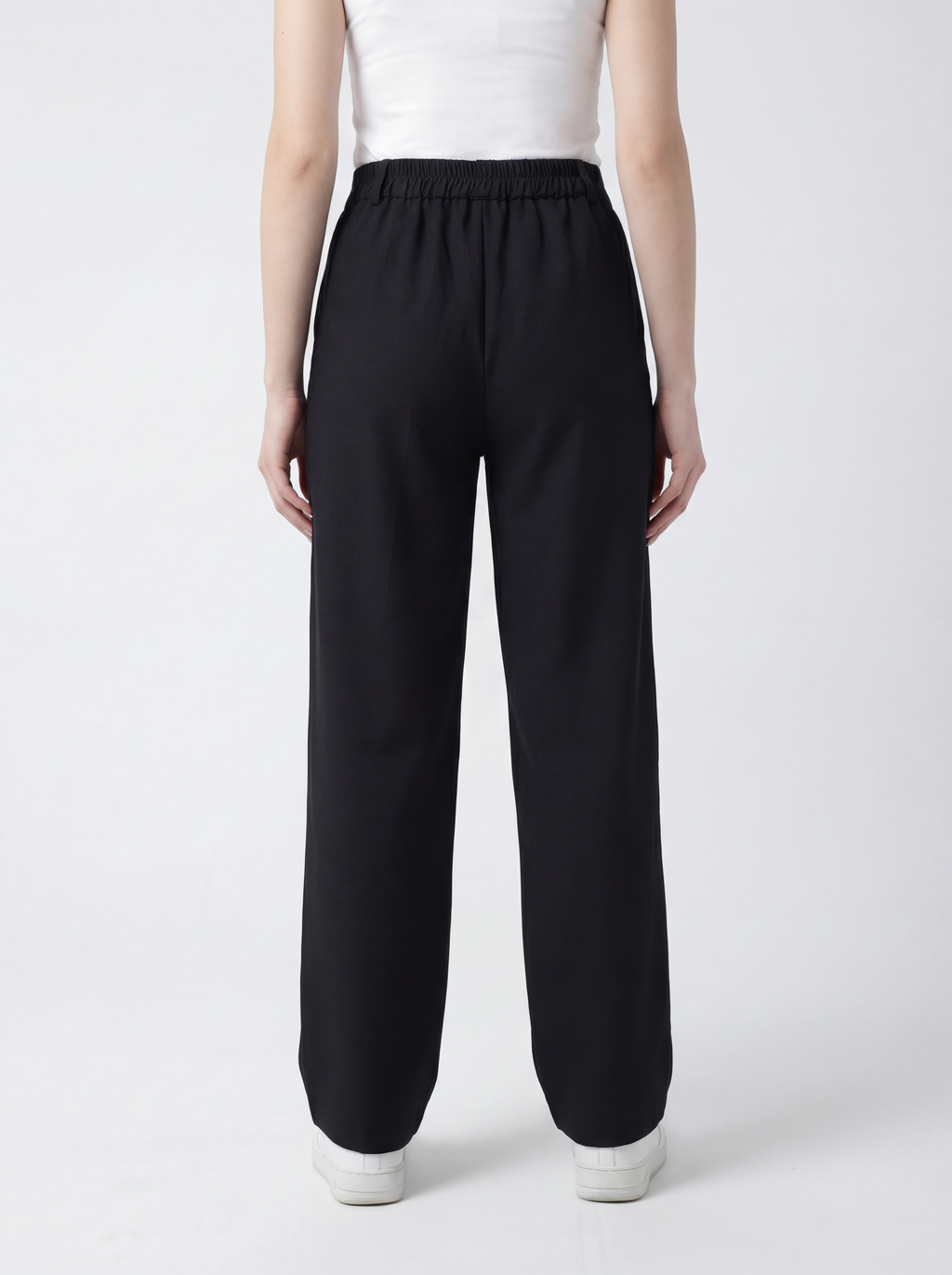 Relaxed Flow Pants - Black
