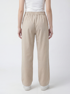 Relaxed Flow Pants - Beige