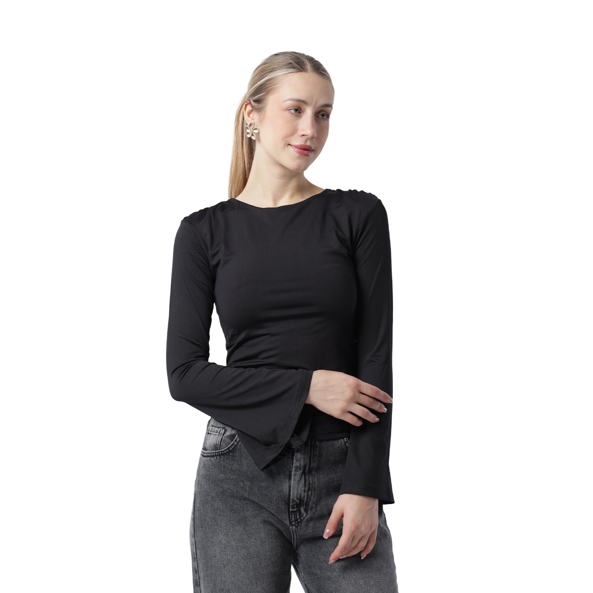 FLARE SLEEVE LONG SLEEVE – Gelviofficial