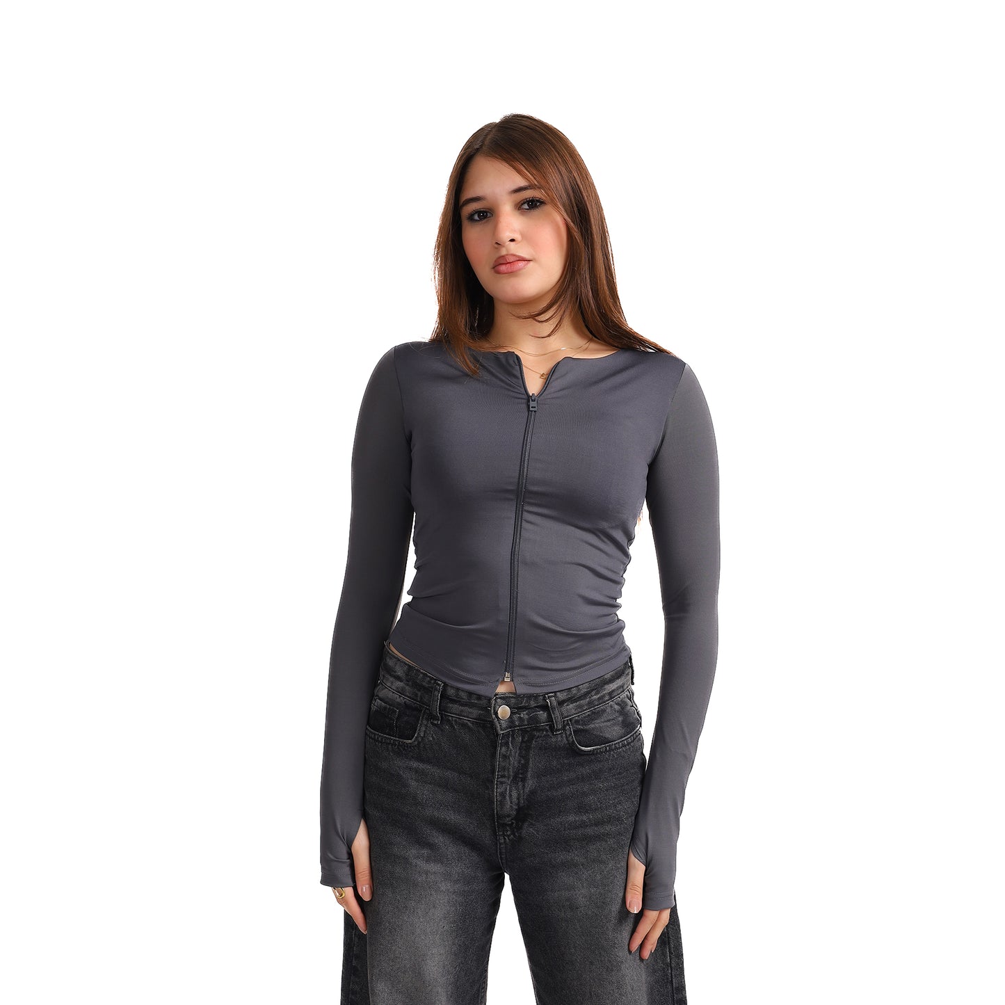 FULL ZIPPER LONG SLEEVE
