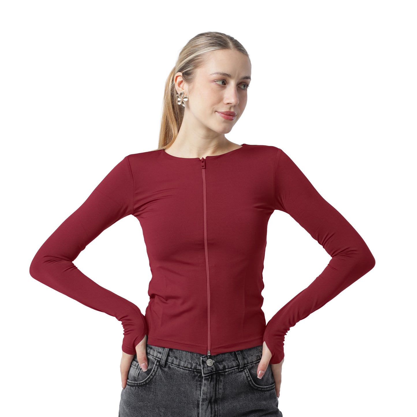 FULL ZIPPER LONG SLEEVE