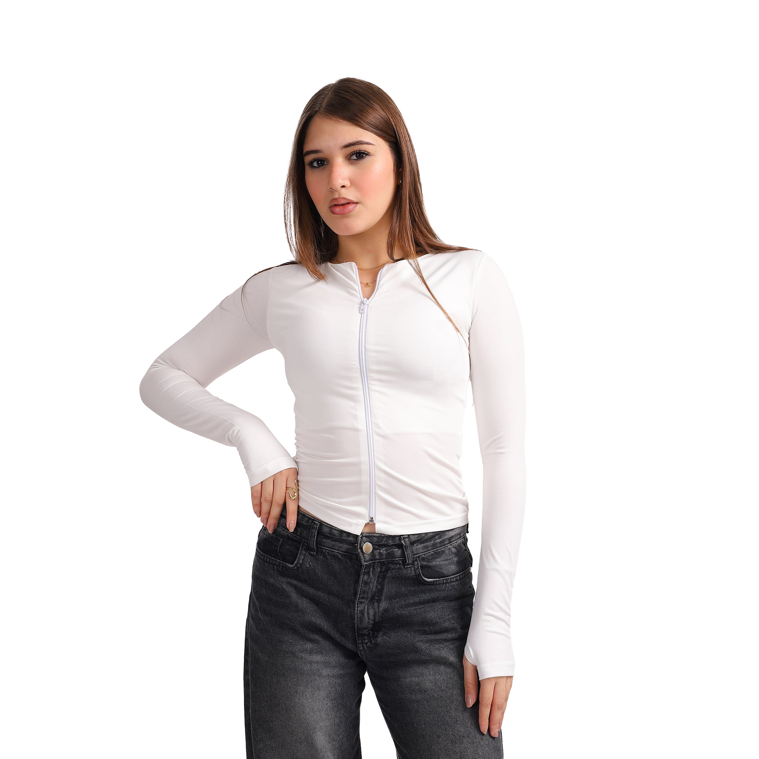 FULL ZIPPER LONG SLEEVE