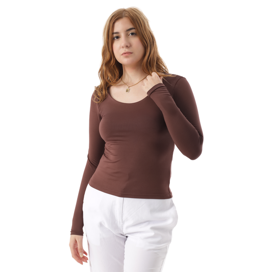 WIDE NECK LONG SLEEVE