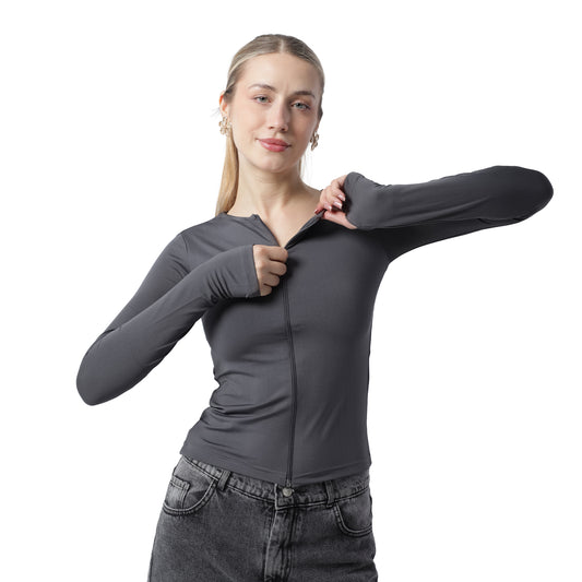 FULL ZIPPER LONG SLEEVE