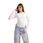 BODYSUIT ROUND NECK LONG SLEEVE