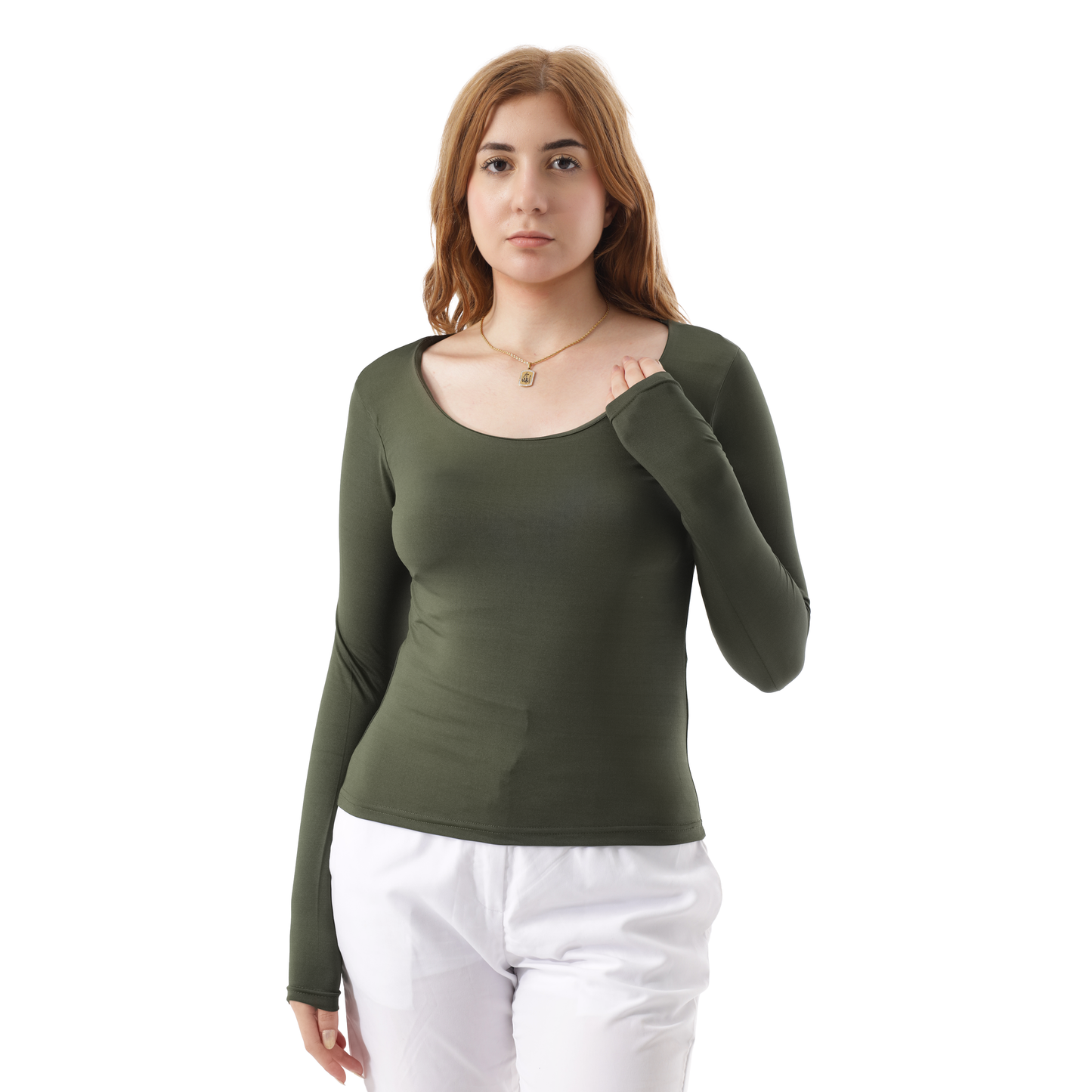 WIDE NECK LONG SLEEVE