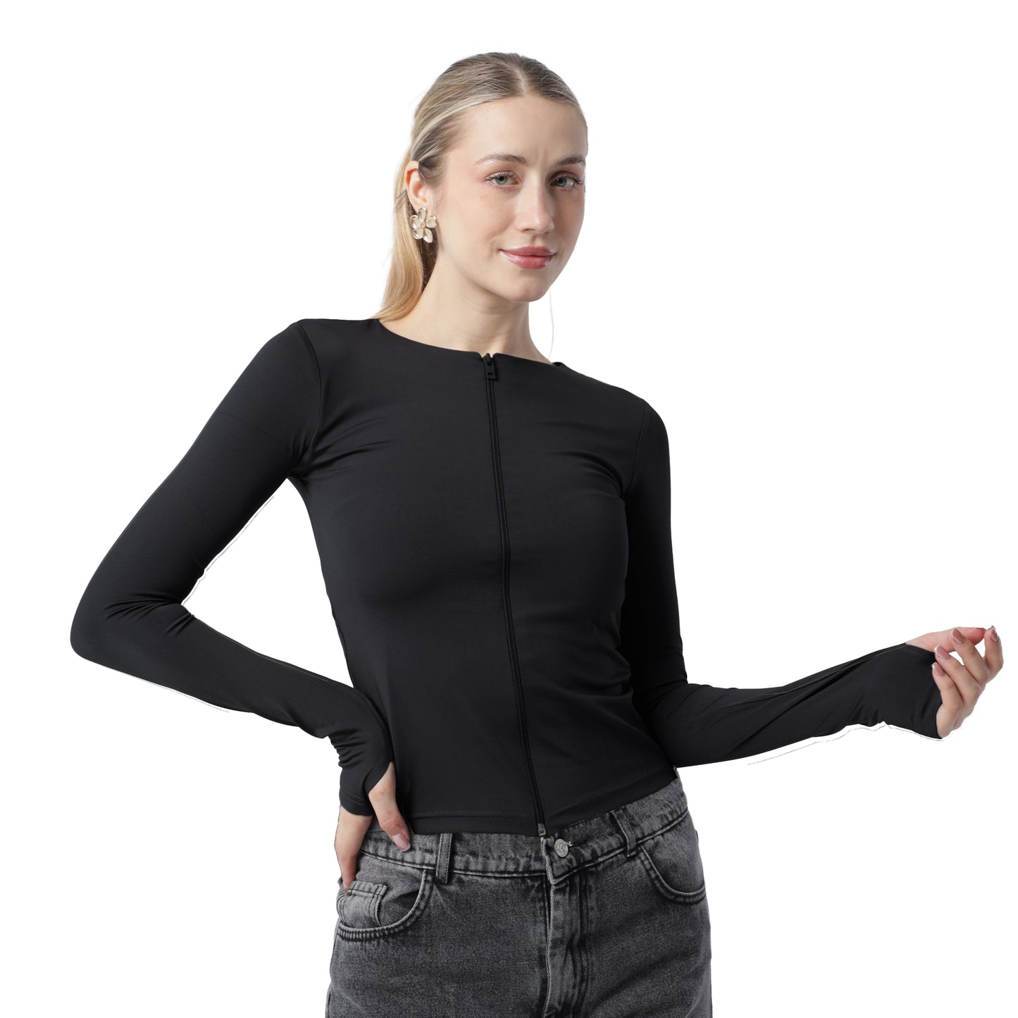 FULL ZIPPER LONG SLEEVE