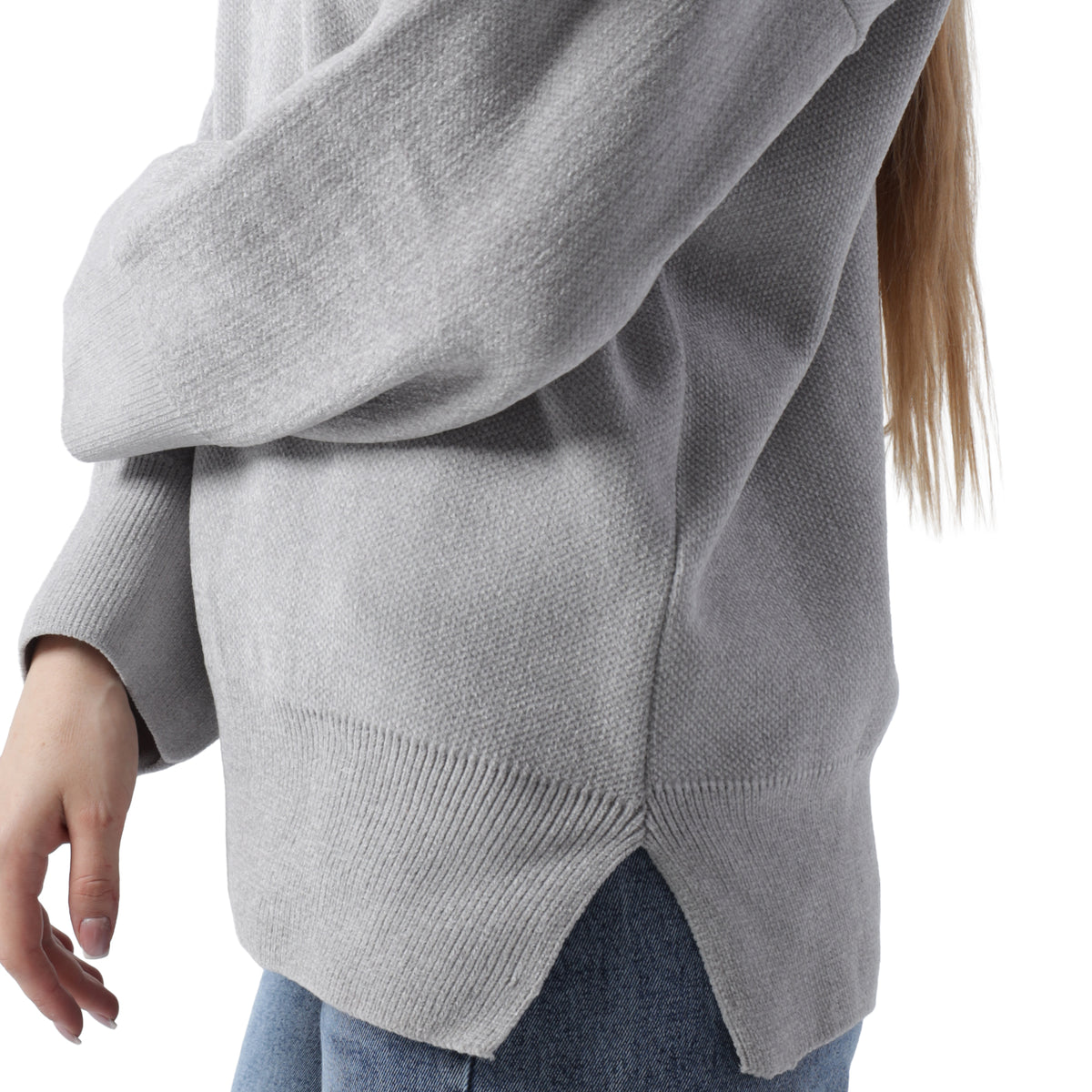 Velvet Warm Knit Grey