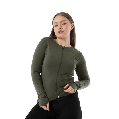 FULL ZIPPER LONG SLEEVE